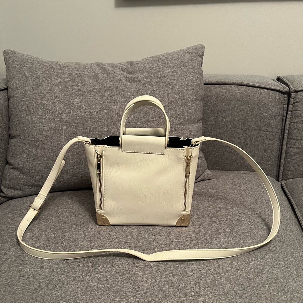 Forever 21 Cream Crossbody Bag